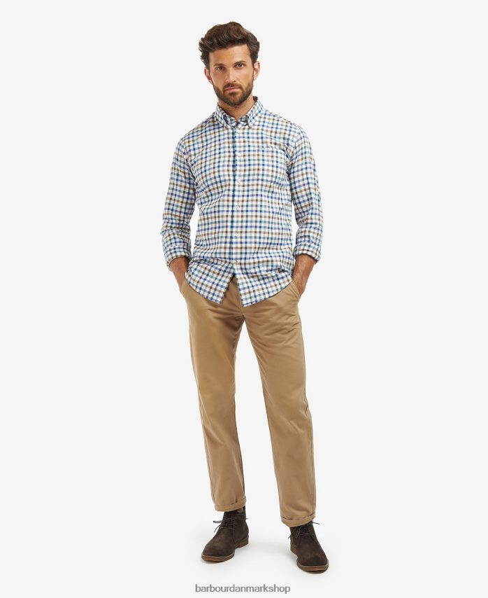 sten fawdon skræddersyet skjorte BR2BR2466 Mænd Barbour tøj