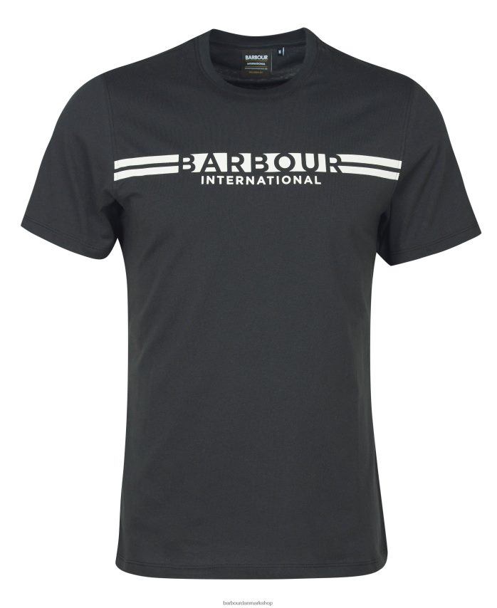 blæk oscar t-shirt BR2BR2816 Mænd Barbour tøj