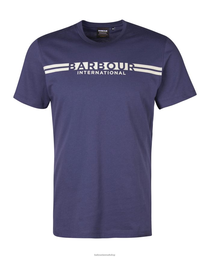 blæk oscar t-shirt BR2BR2846 Mænd Barbour tøj