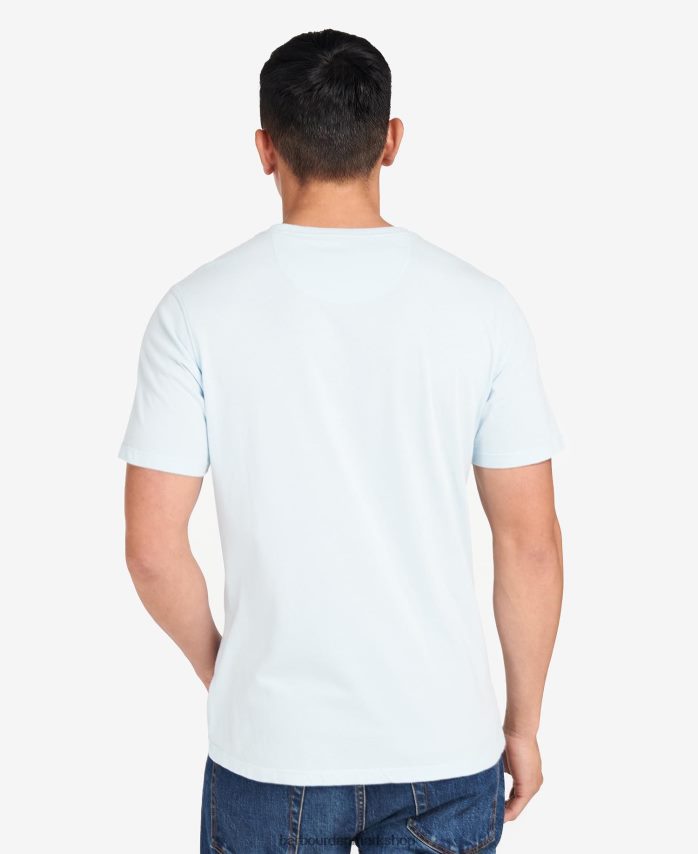 bleg himmel harris grafisk t-shirt BR2BR2966 Mænd Barbour tøj