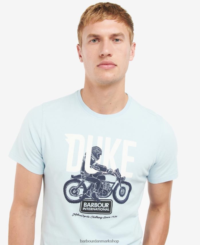 bleg himmel sparsommelig t-shirt med grafisk tryk BR2BR2841 Mænd Barbour tøj
