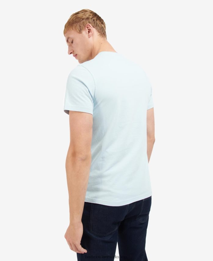 bleg himmel sparsommelig t-shirt med grafisk tryk BR2BR2841 Mænd Barbour tøj