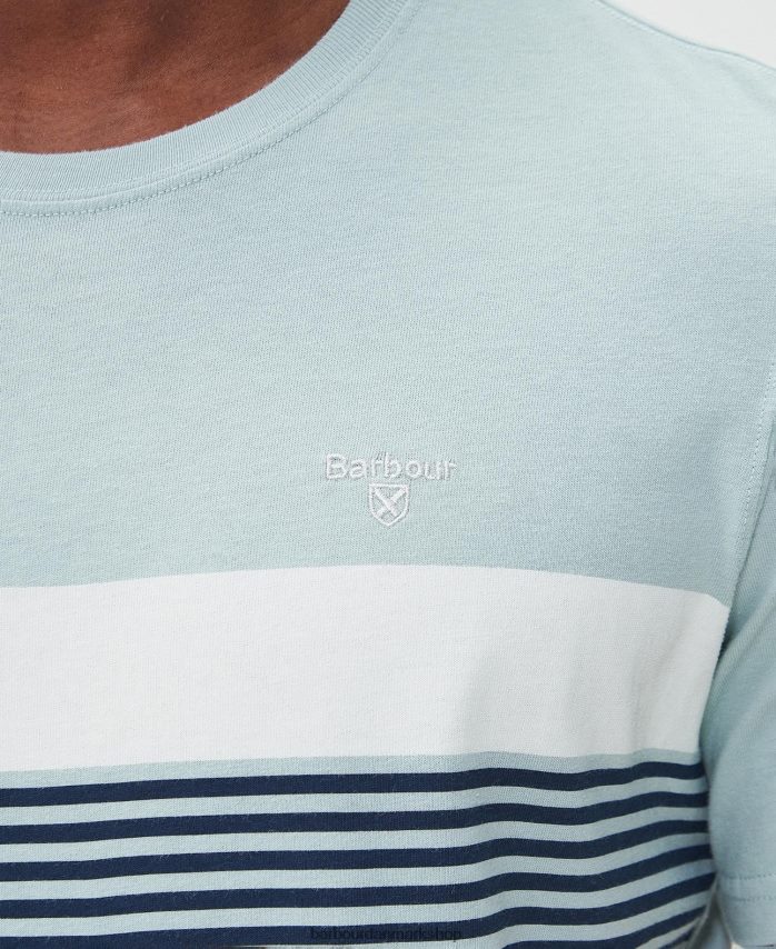 brændt oliven braeside t-shirt BR2BR2759 Mænd Barbour tøj