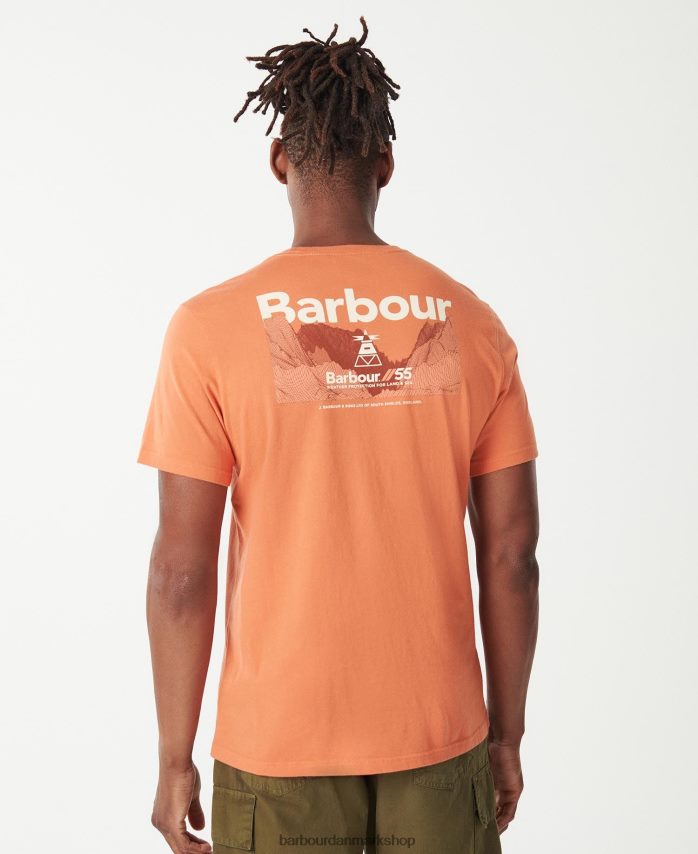 brændt oliven kentrigg t-shirt BR2BR2749 Mænd Barbour tøj