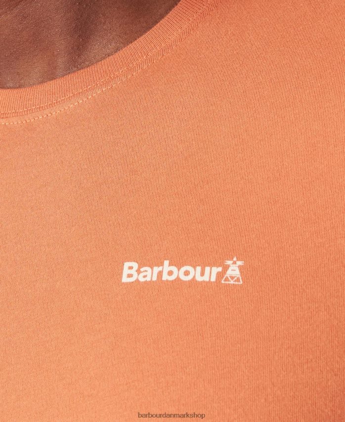 brændt oliven kentrigg t-shirt BR2BR2749 Mænd Barbour tøj