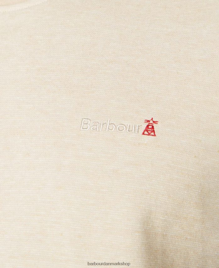 brændt oliven pluckley t-shirt BR2BR2761 Mænd Barbour tøj