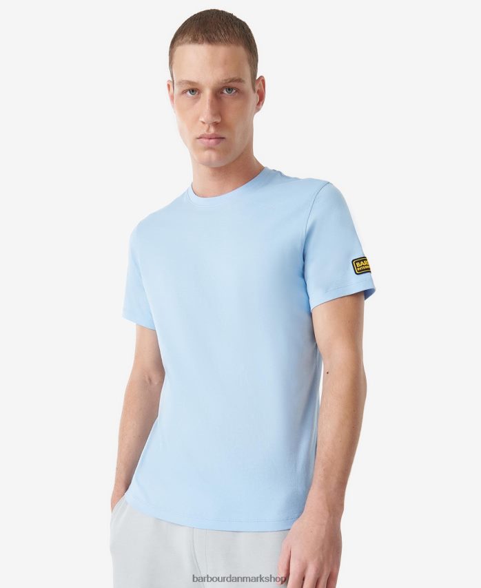 falmet blå deviser t-shirt BR2BR2827 Mænd Barbour tøj