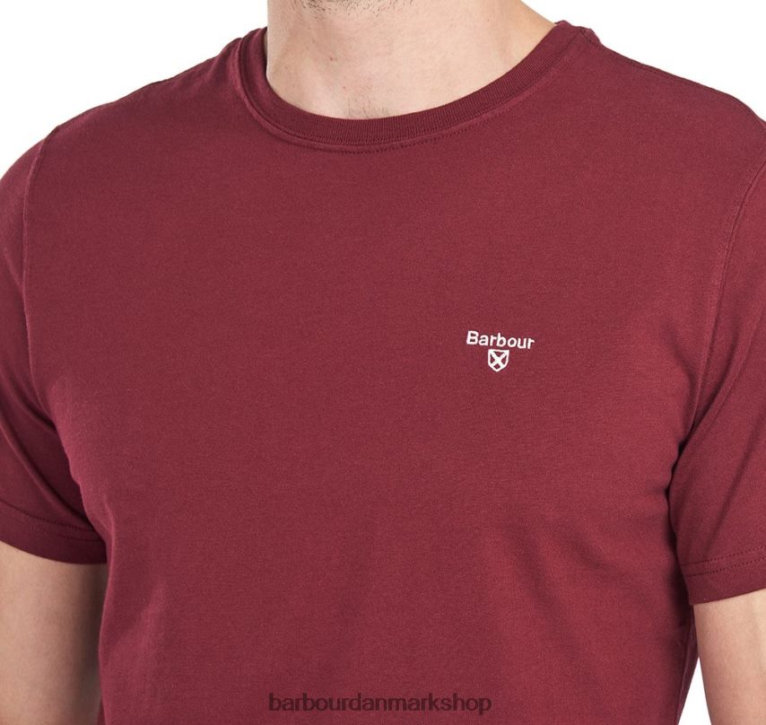 flåde sports t-shirt BR2BR2758 Mænd Barbour tøj