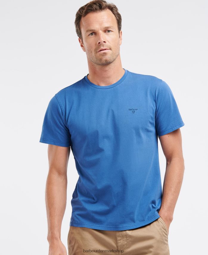 himmel farvet t-shirt BR2BR2862 Mænd Barbour tøj