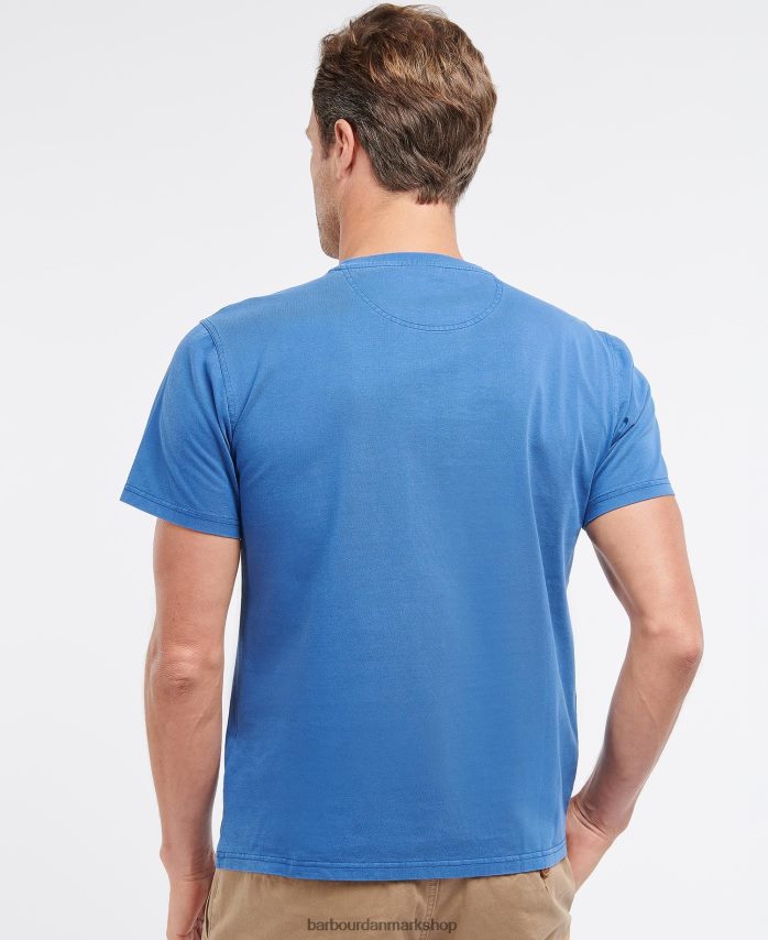 himmel farvet t-shirt BR2BR2862 Mænd Barbour tøj