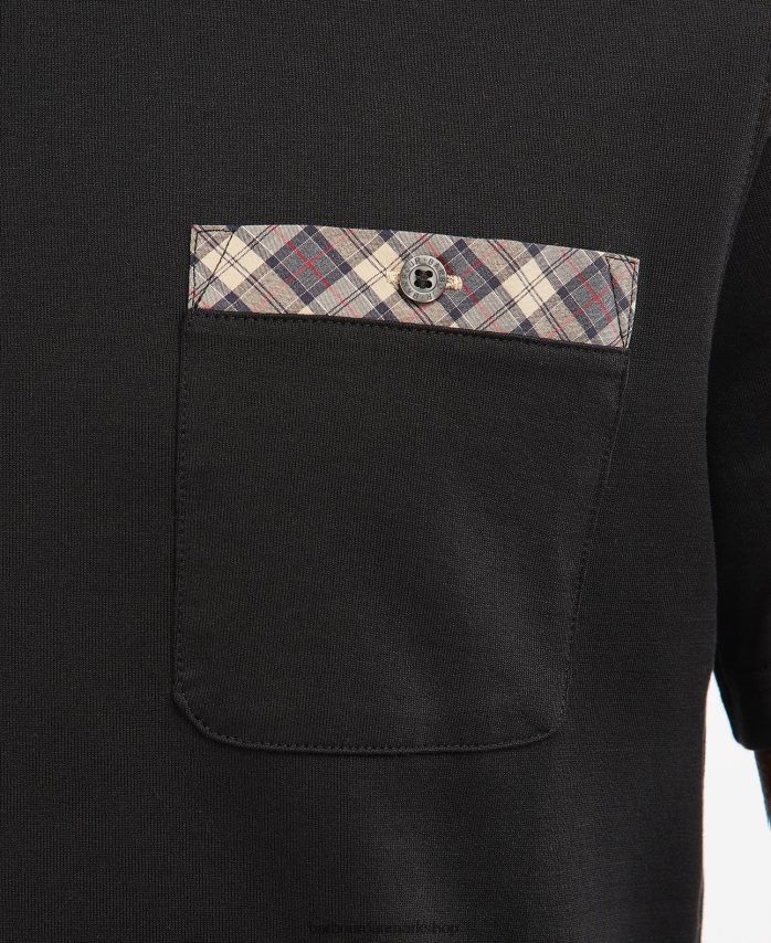 hvid slidlomme t-shirt BR2BR2857 Mænd Barbour tøj