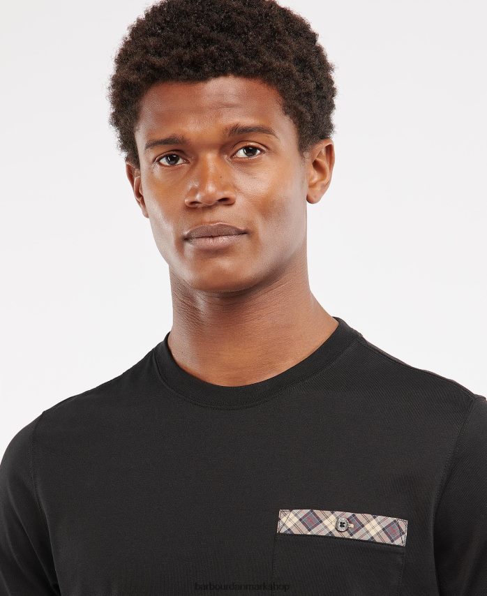 hvid slidlomme t-shirt BR2BR2857 Mænd Barbour tøj