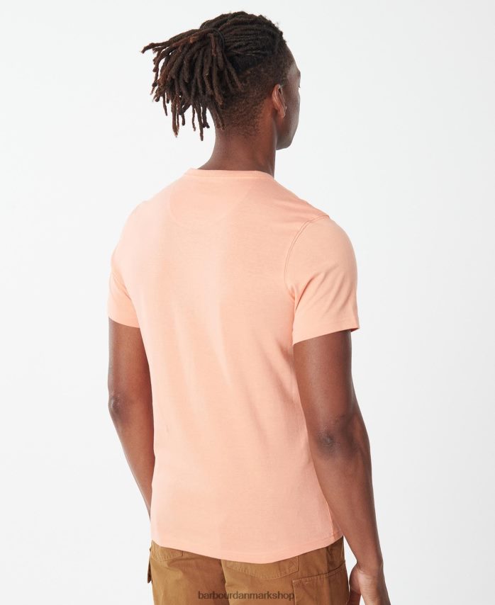 hviske hvid glason t-shirt BR2BR2783 Mænd Barbour tøj