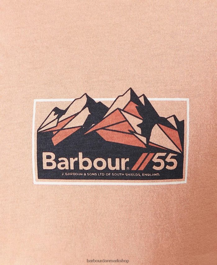 hviske hvid glason t-shirt BR2BR2783 Mænd Barbour tøj