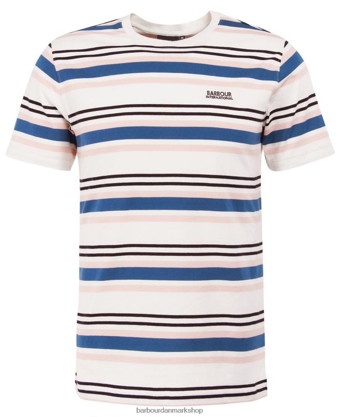 hviske hvid norwood t-shirt BR2BR2780 Mænd Barbour tøj
