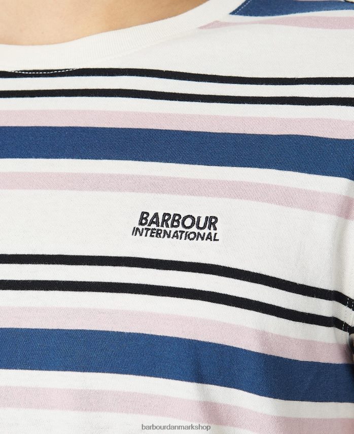 hviske hvid norwood t-shirt BR2BR2780 Mænd Barbour tøj