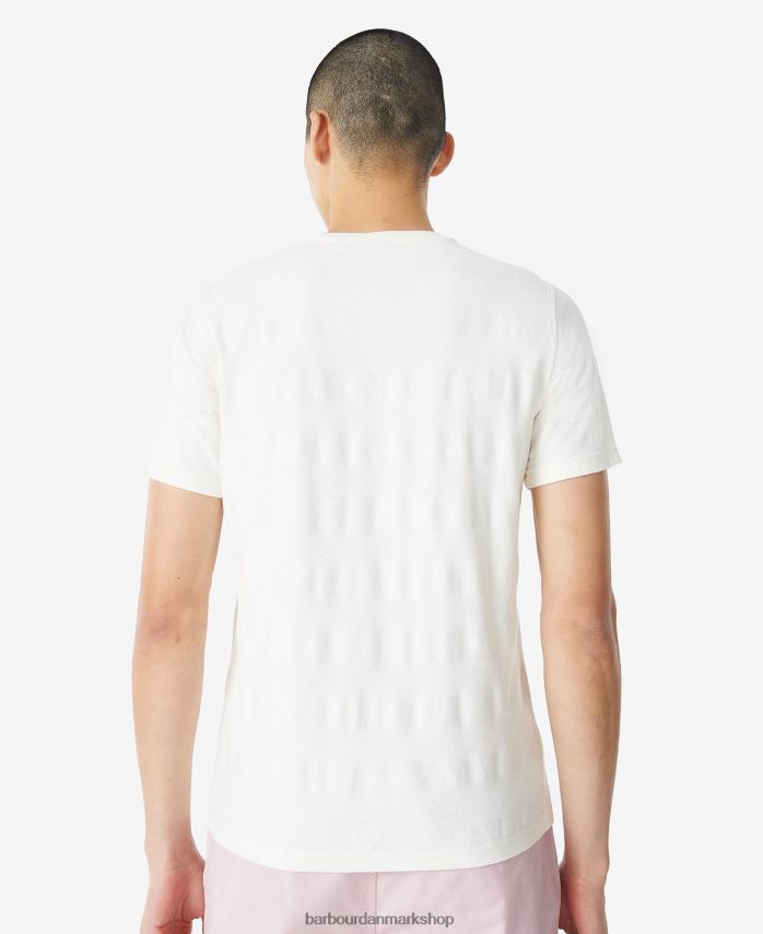 hviske hvid serge t-shirt BR2BR2890 Mænd Barbour tøj