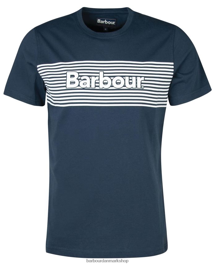 klassisk flåde coundon grafisk t-shirt BR2BR2856 Mænd Barbour tøj