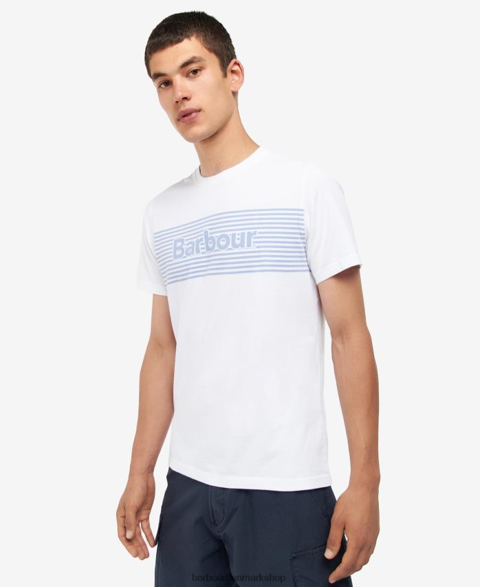 klassisk flåde coundon grafisk t-shirt BR2BR2876 Mænd Barbour tøj