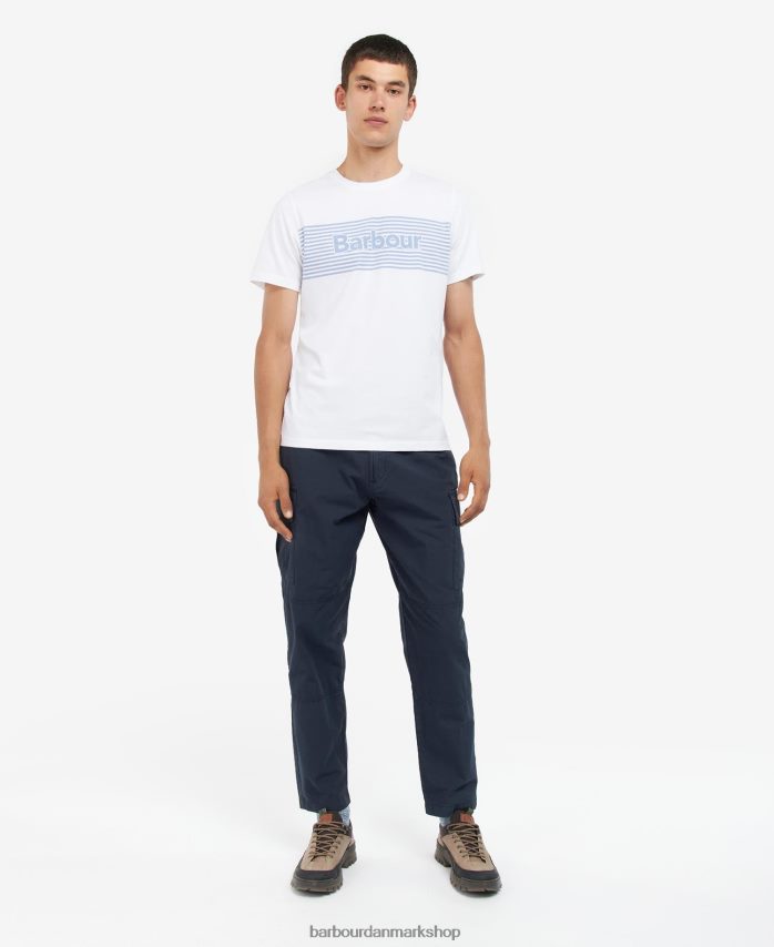 klassisk flåde coundon grafisk t-shirt BR2BR2876 Mænd Barbour tøj
