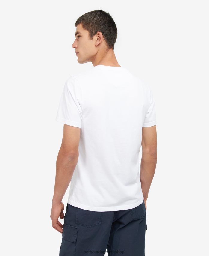 klassisk flåde coundon grafisk t-shirt BR2BR2876 Mænd Barbour tøj