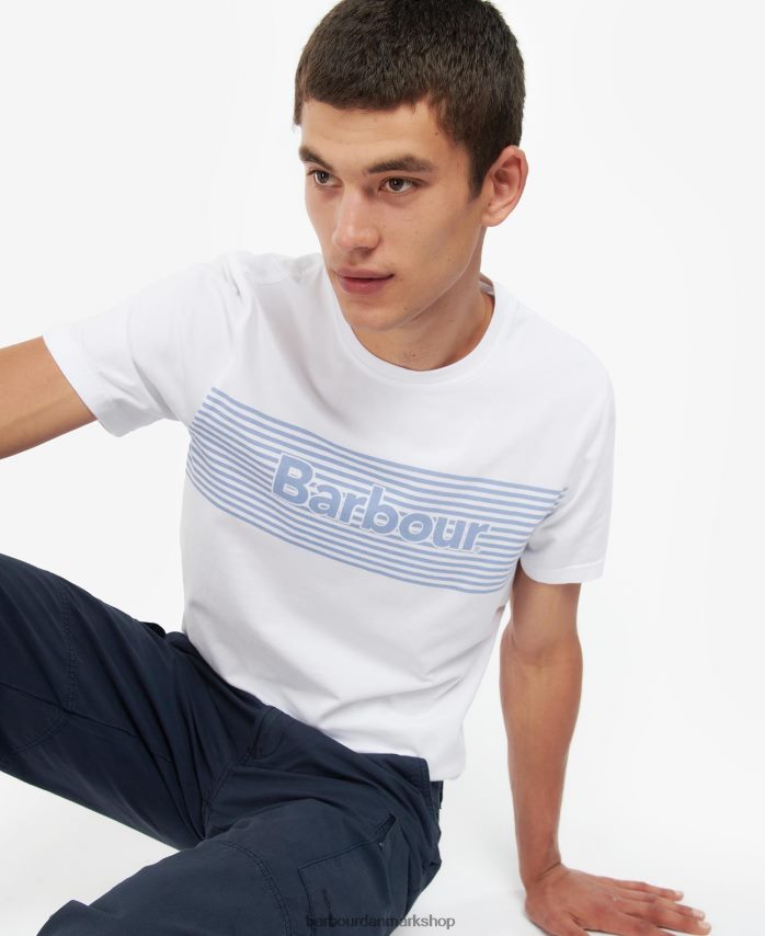 klassisk flåde coundon grafisk t-shirt BR2BR2876 Mænd Barbour tøj