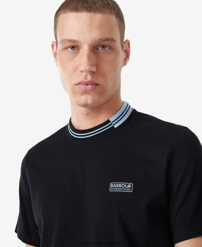 klassisk hvid darley t-shirt BR2BR2858 Mænd Barbour tøj