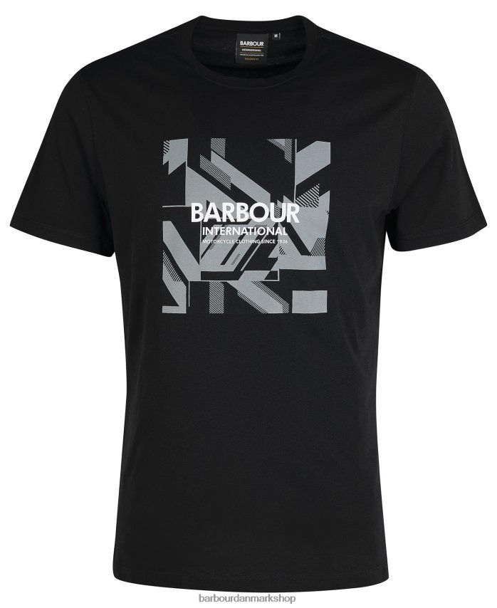 klassisk hvid darwen t-shirt BR2BR2801 Mænd Barbour tøj