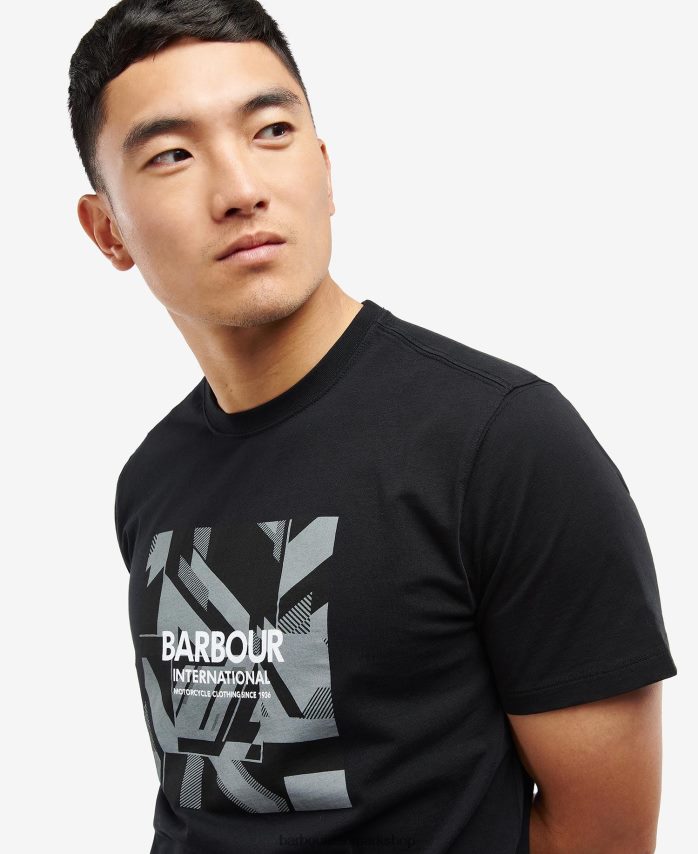 klassisk hvid darwen t-shirt BR2BR2801 Mænd Barbour tøj