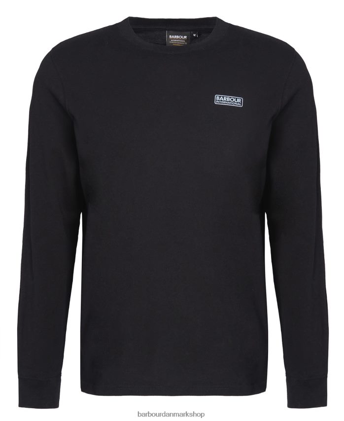 klassisk sort storm t-shirt BR2BR2851 Mænd Barbour tøj