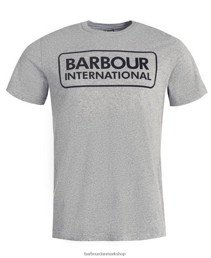 klassisk sort væsentlig t-shirt med stort logo BR2BR2909 Mænd Barbour tøj
