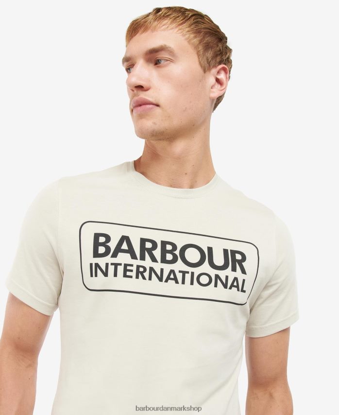 klassisk sort væsentlig t-shirt med stort logo BR2BR2930 Mænd Barbour tøj