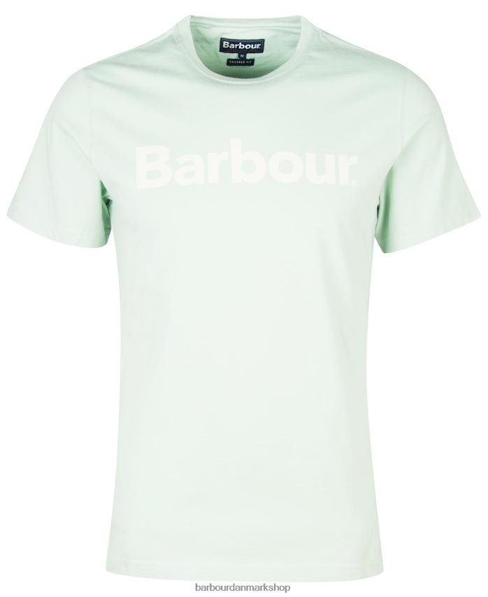 lyserødt salt logo t-shirt BR2BR2837 Mænd Barbour tøj