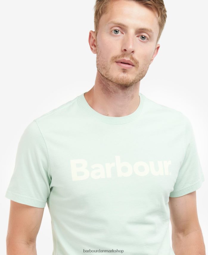 lyserødt salt logo t-shirt BR2BR2837 Mænd Barbour tøj