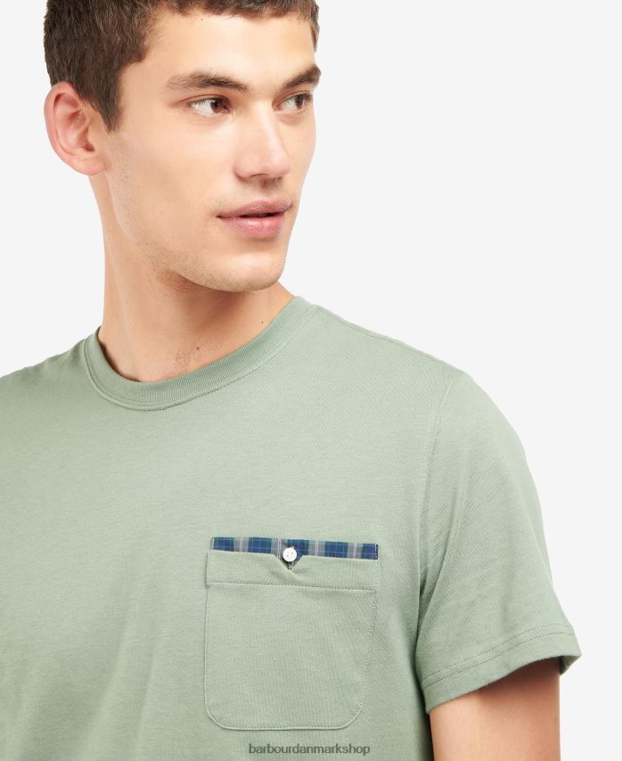 monaco blå tayside t-shirt BR2BR2786 Mænd Barbour tøj