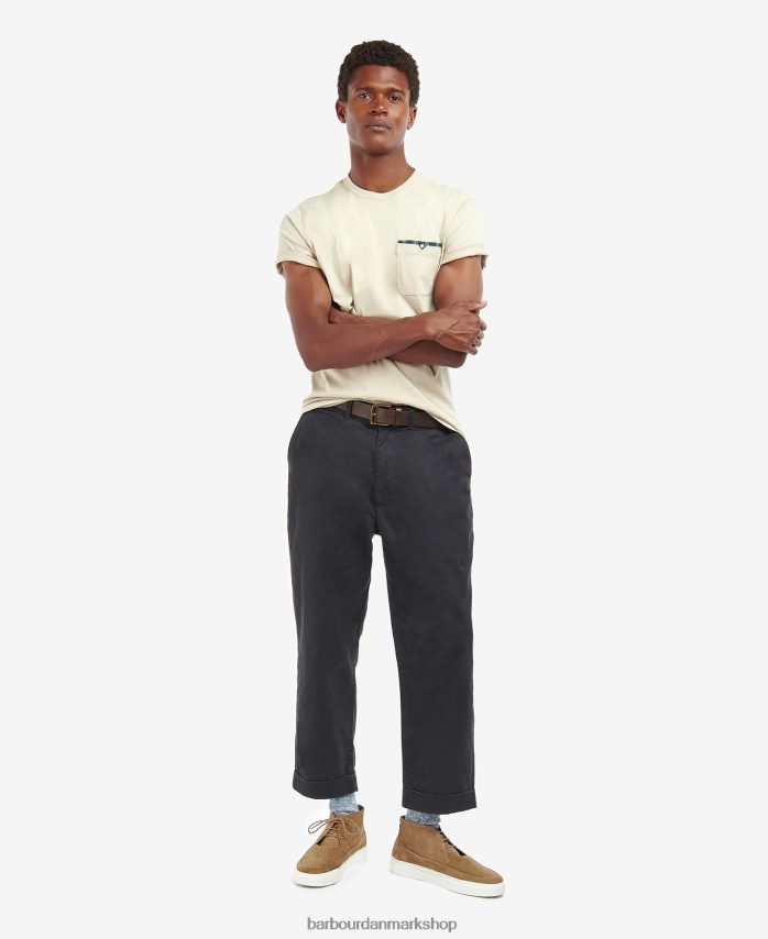 monaco blå tayside t-shirt BR2BR2796 Mænd Barbour tøj