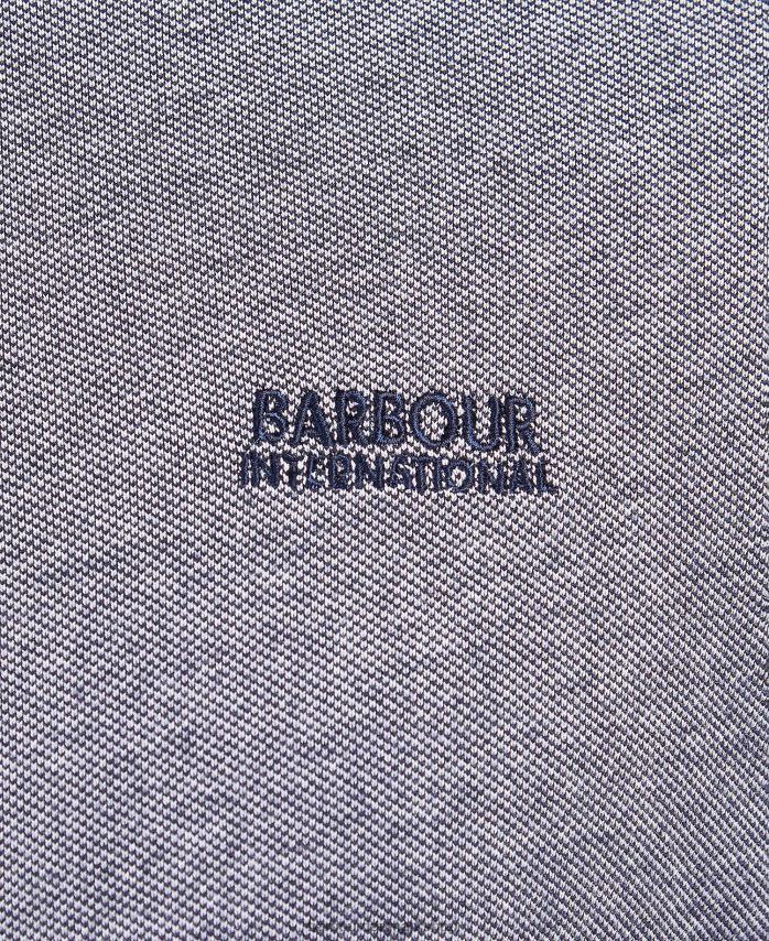 nattehimmel/hviskehvid morse t-shirt BR2BR2897 Mænd Barbour tøj