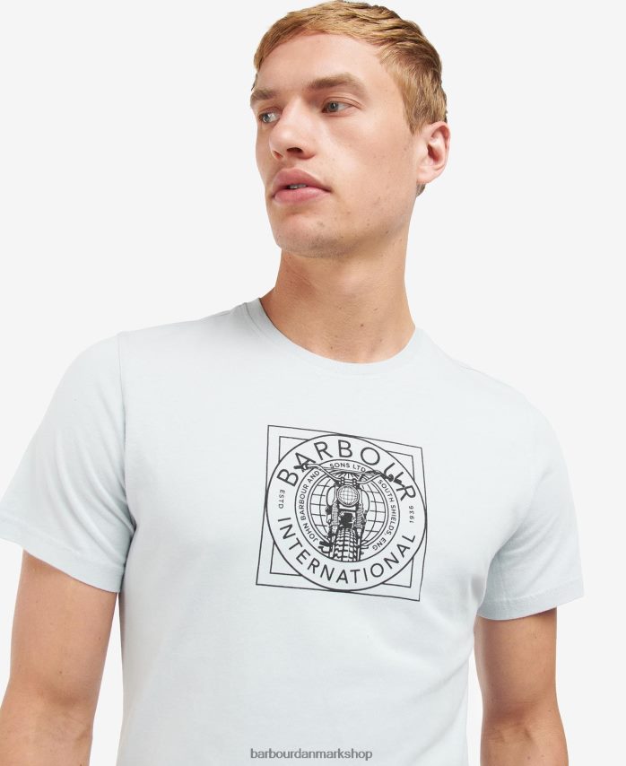 nattehimmel miles t-shirt med grafisk tryk BR2BR2927 Mænd Barbour tøj
