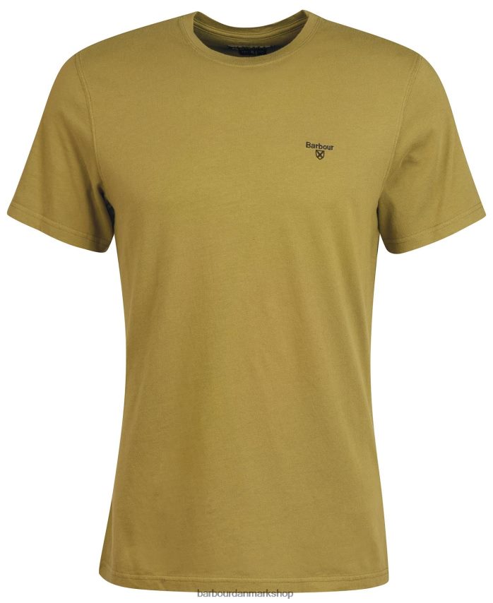 nordgrøn essentiel sports t-shirt BR2BR2972 Mænd Barbour tøj
