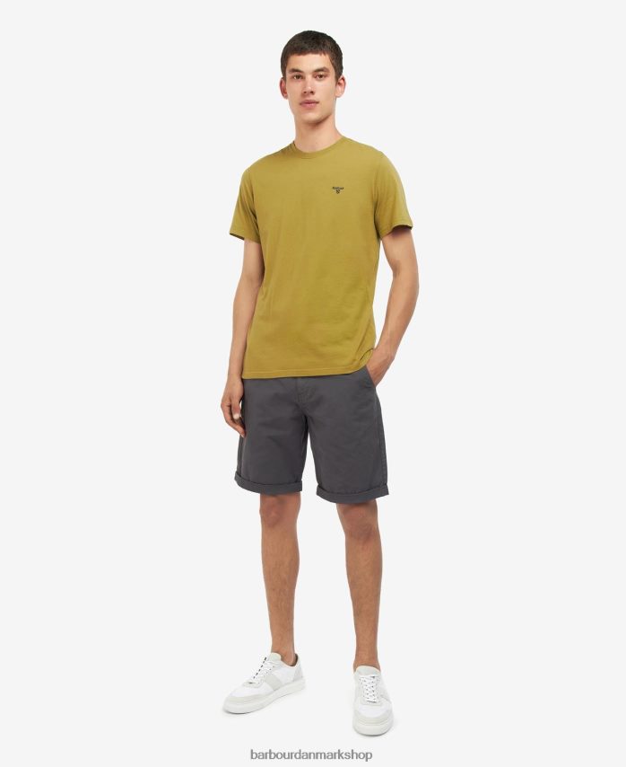 nordgrøn essentiel sports t-shirt BR2BR2972 Mænd Barbour tøj