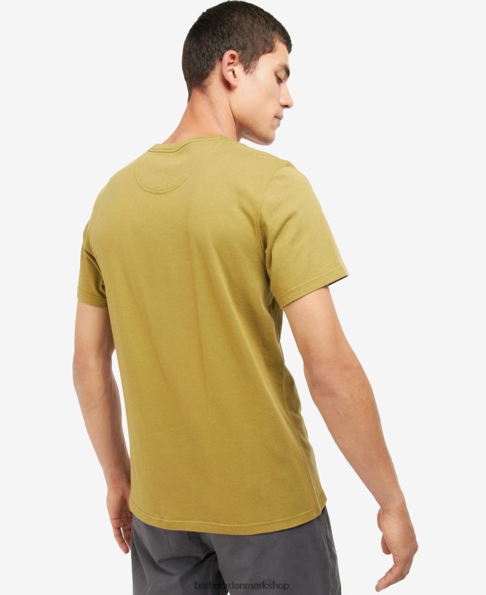 nordgrøn essentiel sports t-shirt BR2BR2972 Mænd Barbour tøj