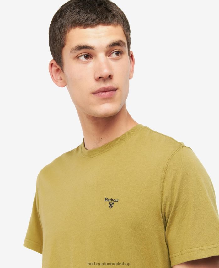 nordgrøn essentiel sports t-shirt BR2BR2972 Mænd Barbour tøj