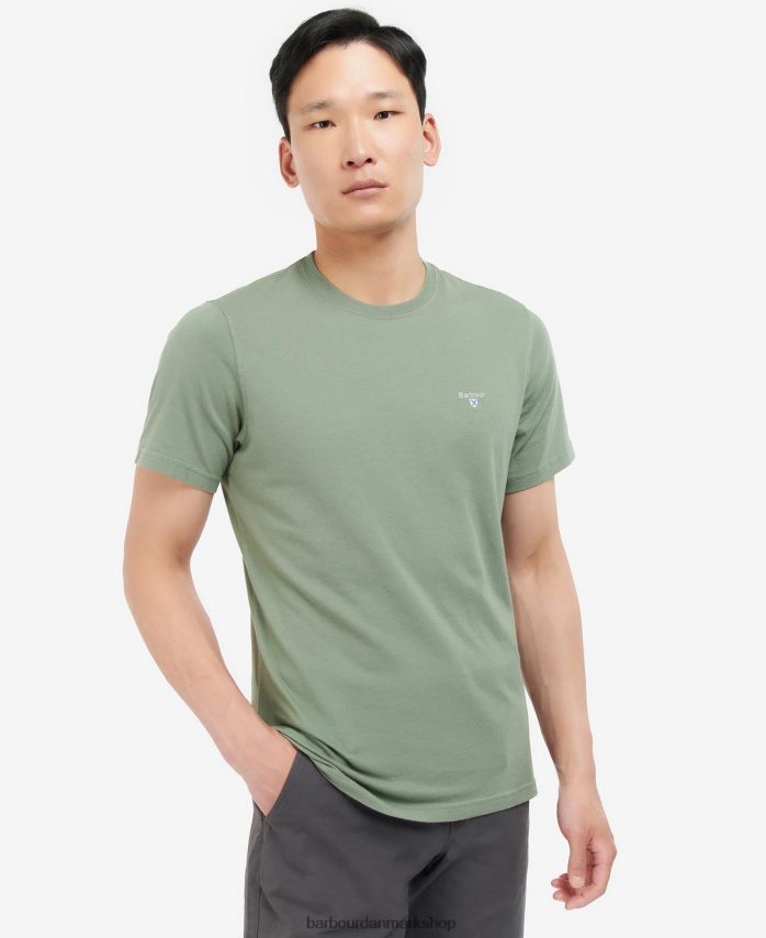 ny flåde aboyne t-shirt BR2BR2803 Mænd Barbour tøj