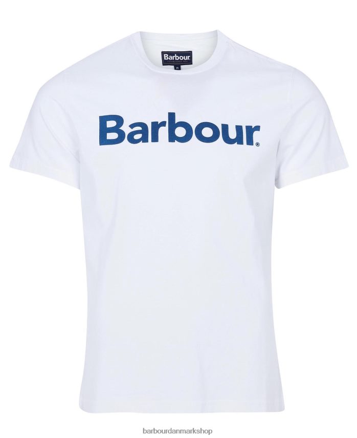 ny flåde logo t-shirt BR2BR2790 Mænd Barbour tøj