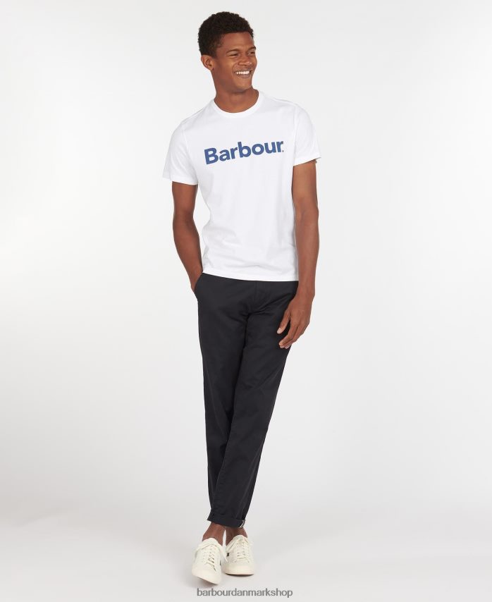 ny flåde logo t-shirt BR2BR2790 Mænd Barbour tøj