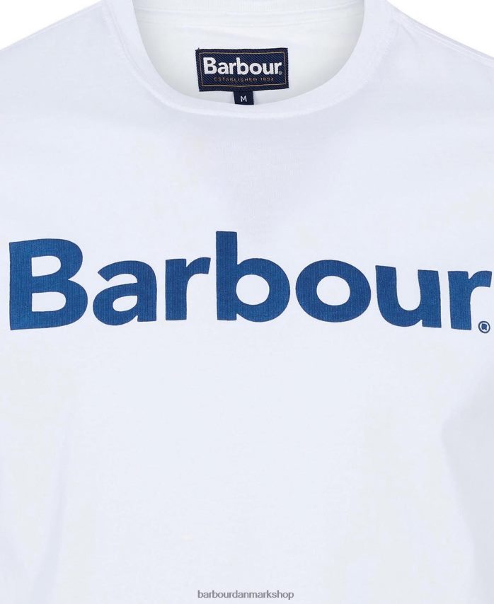 ny flåde logo t-shirt BR2BR2790 Mænd Barbour tøj