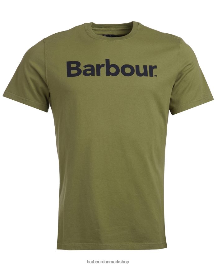 ny flåde logo t-shirt BR2BR2822 Mænd Barbour tøj