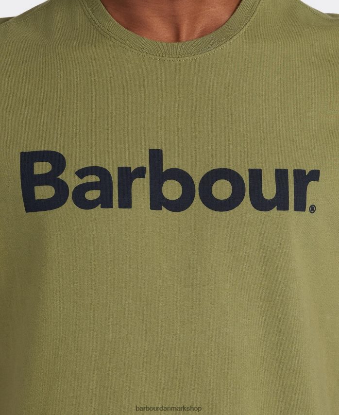 ny flåde logo t-shirt BR2BR2822 Mænd Barbour tøj