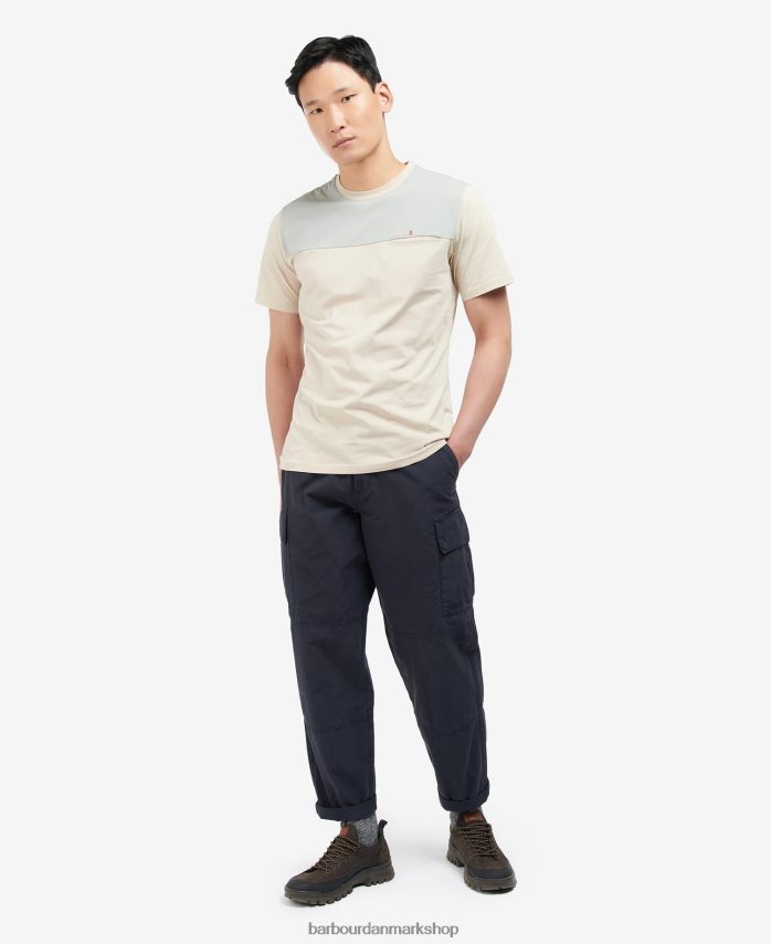 paloma woodham panel t-shirt BR2BR2922 Mænd Barbour tøj