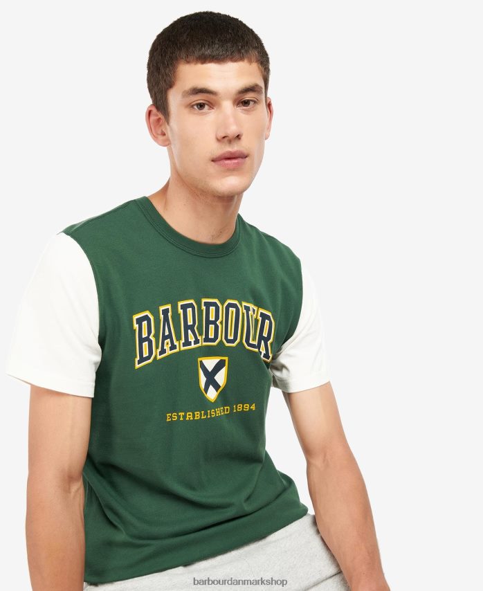 platanbær bodleian t-shirt BR2BR2946 Mænd Barbour tøj